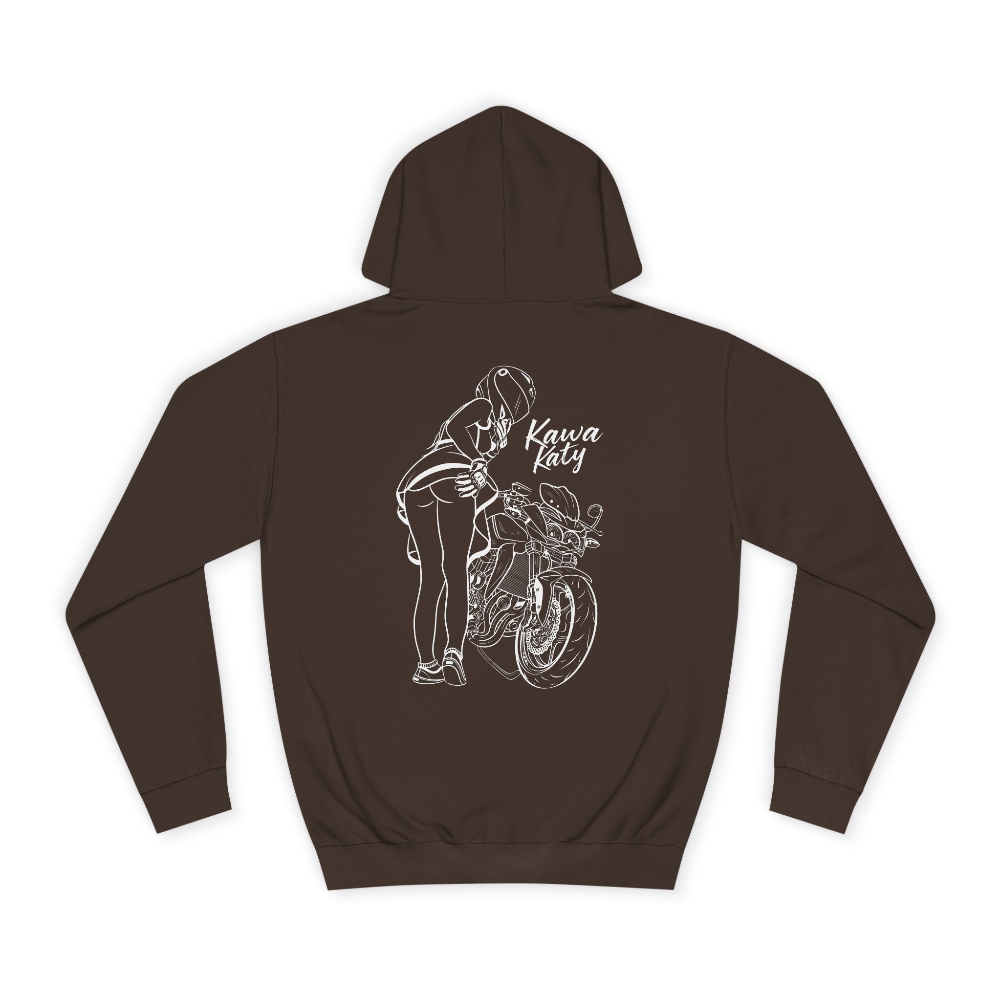 Motorcycle Rider Graphic Hoodie — Vintage Biker Pullover