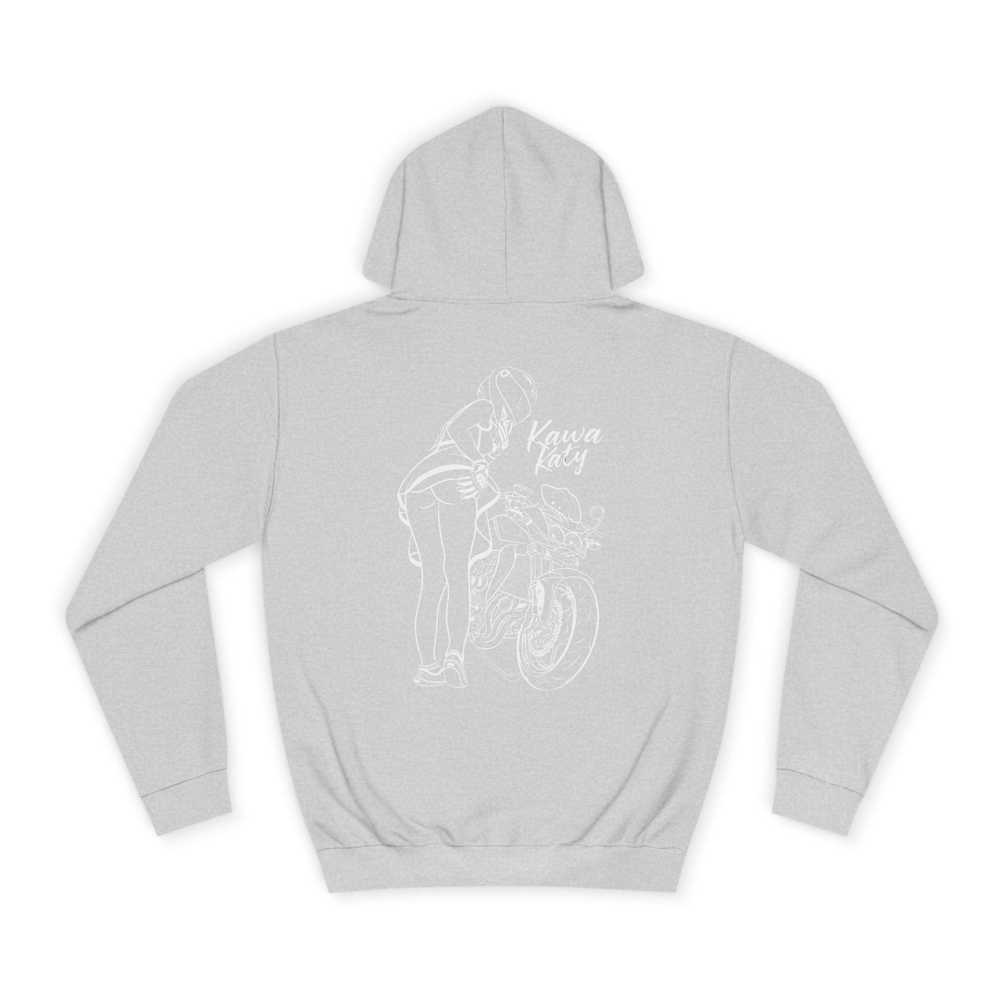 Motorcycle Rider Graphic Hoodie — Vintage Biker Pullover