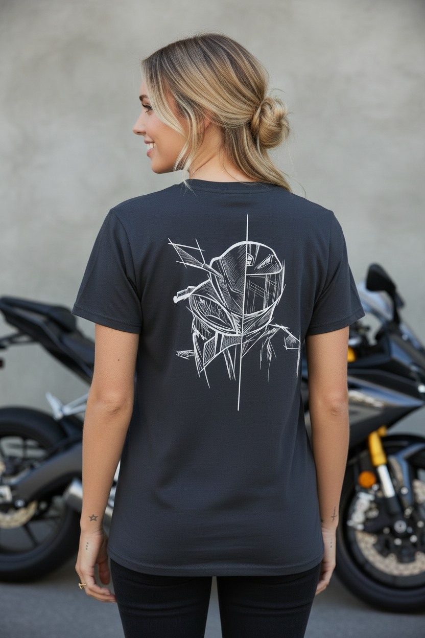 HybridRider - KATESIGNED Biker T-Shirt